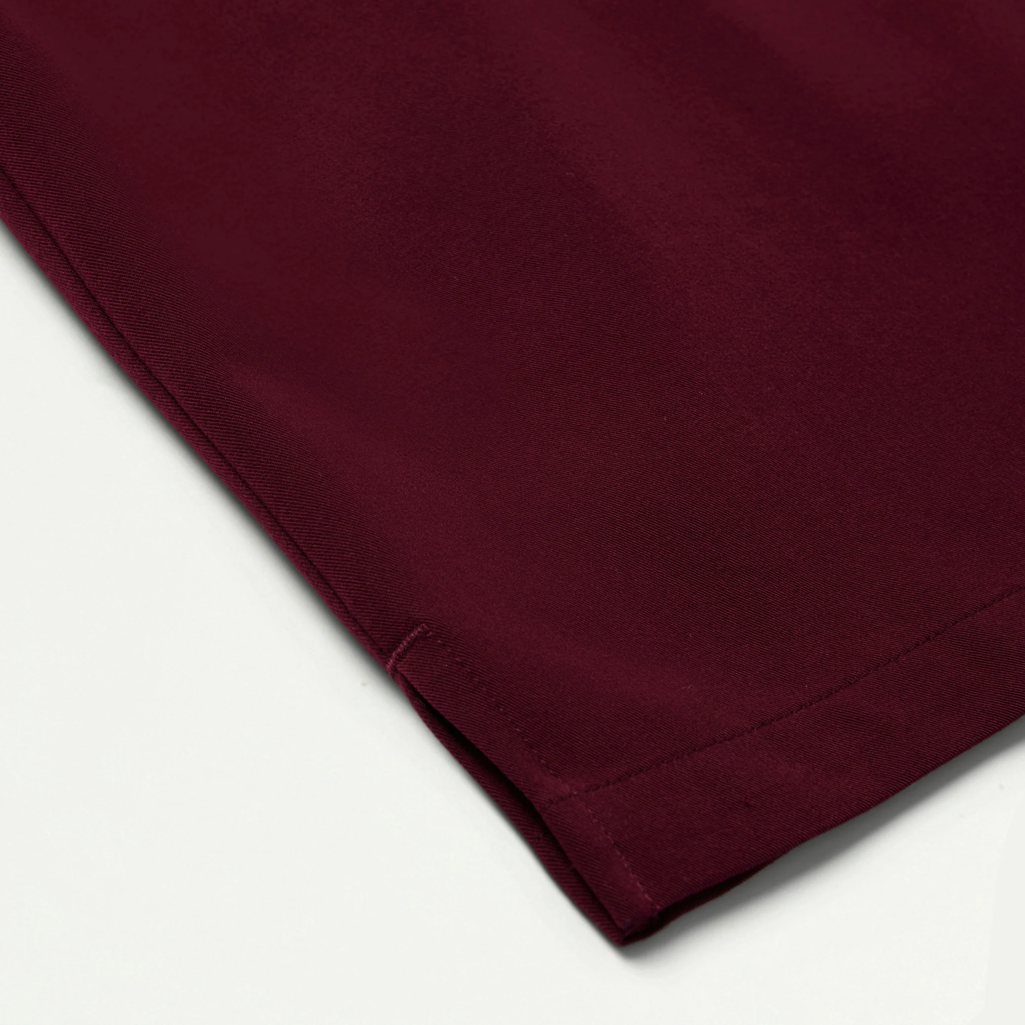 Rhena Essential 1-Pocket Scrub Top - Burgundy - Image 8