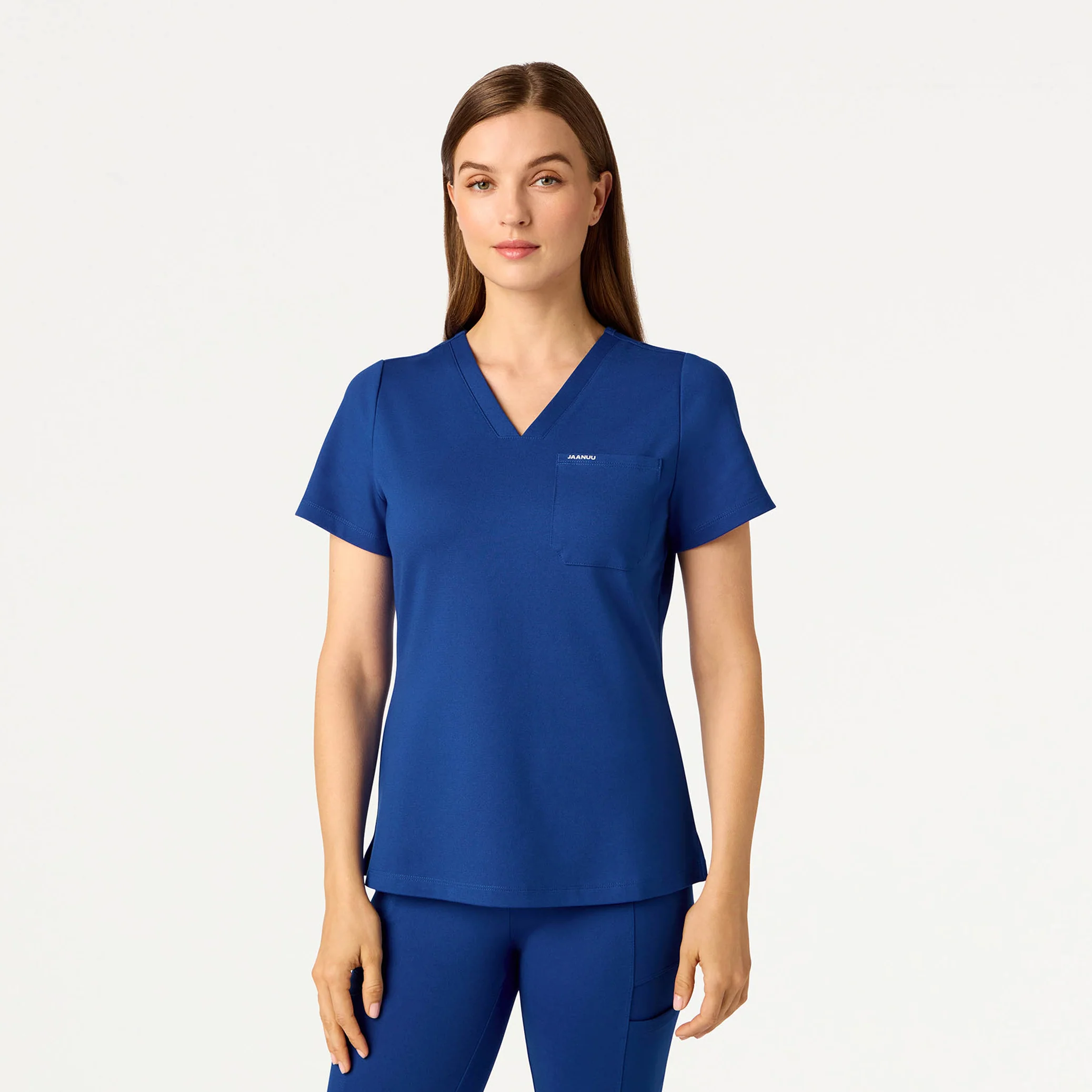 Rhena Slim UltraSOFT™ Scrub Top - Galaxy