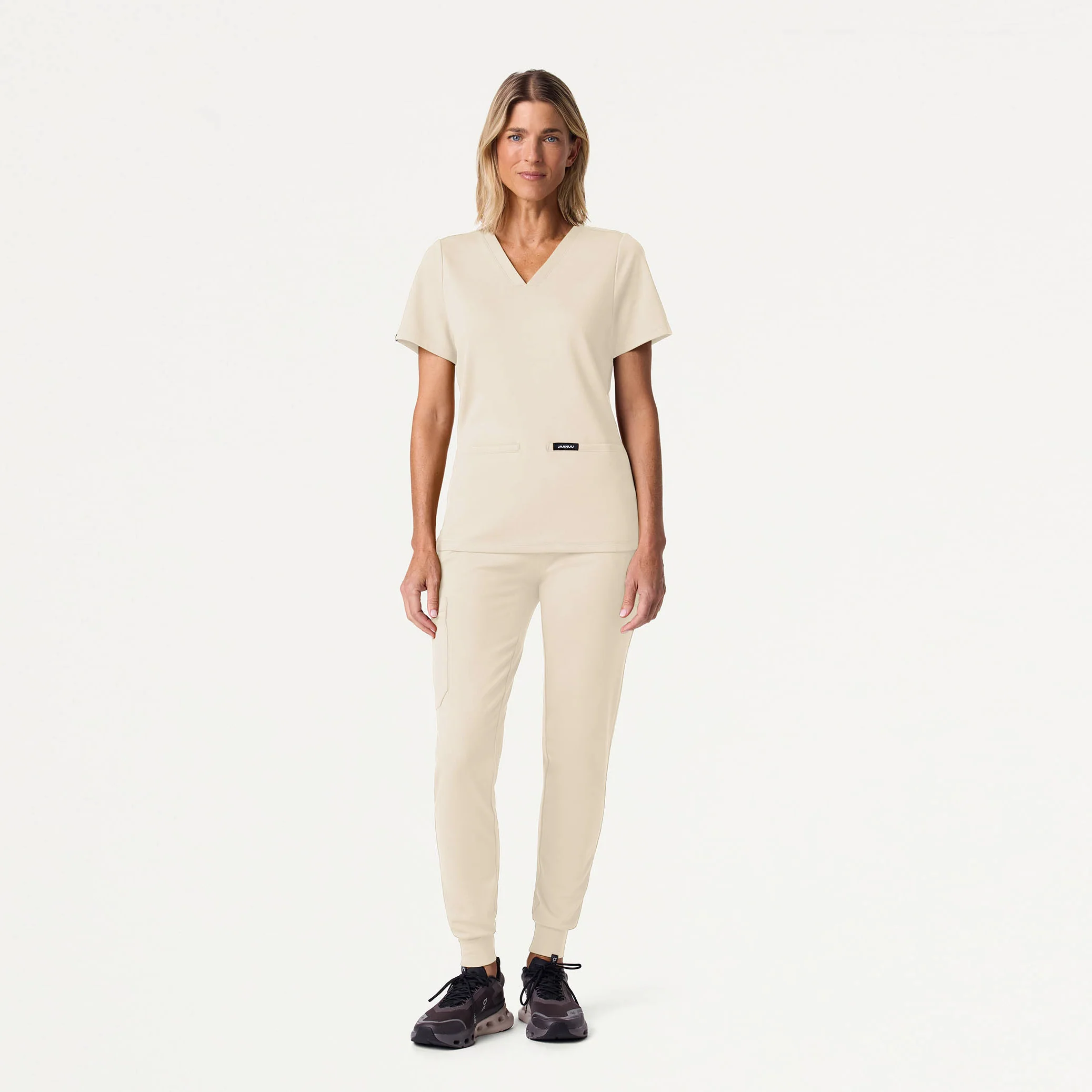 Rubi Slim UltraSOFT™ Scrub Jogger - Birch - Image 2