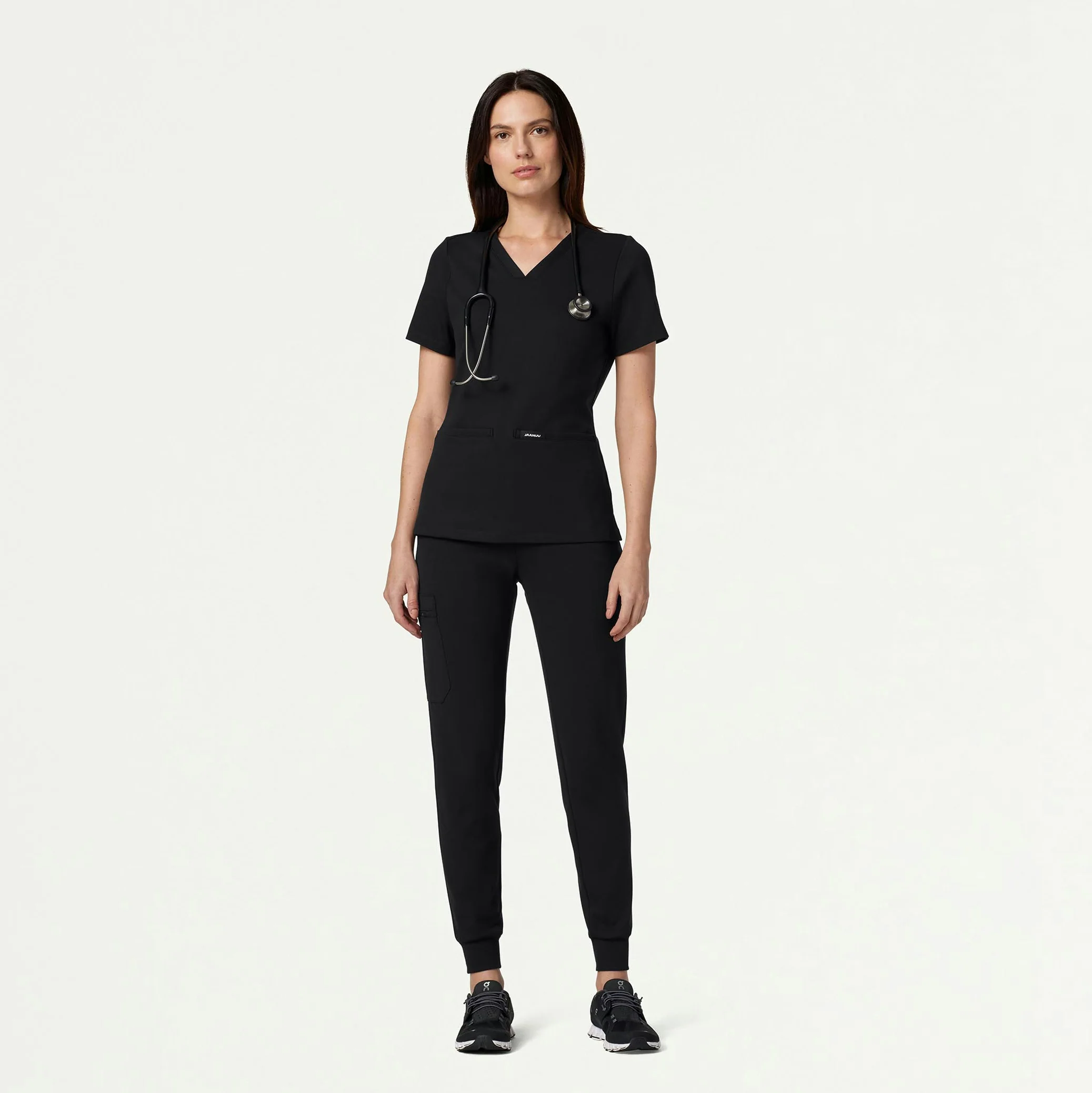 Rubi Slim UltraSOFT™ Scrub Jogger - Black - Image 3