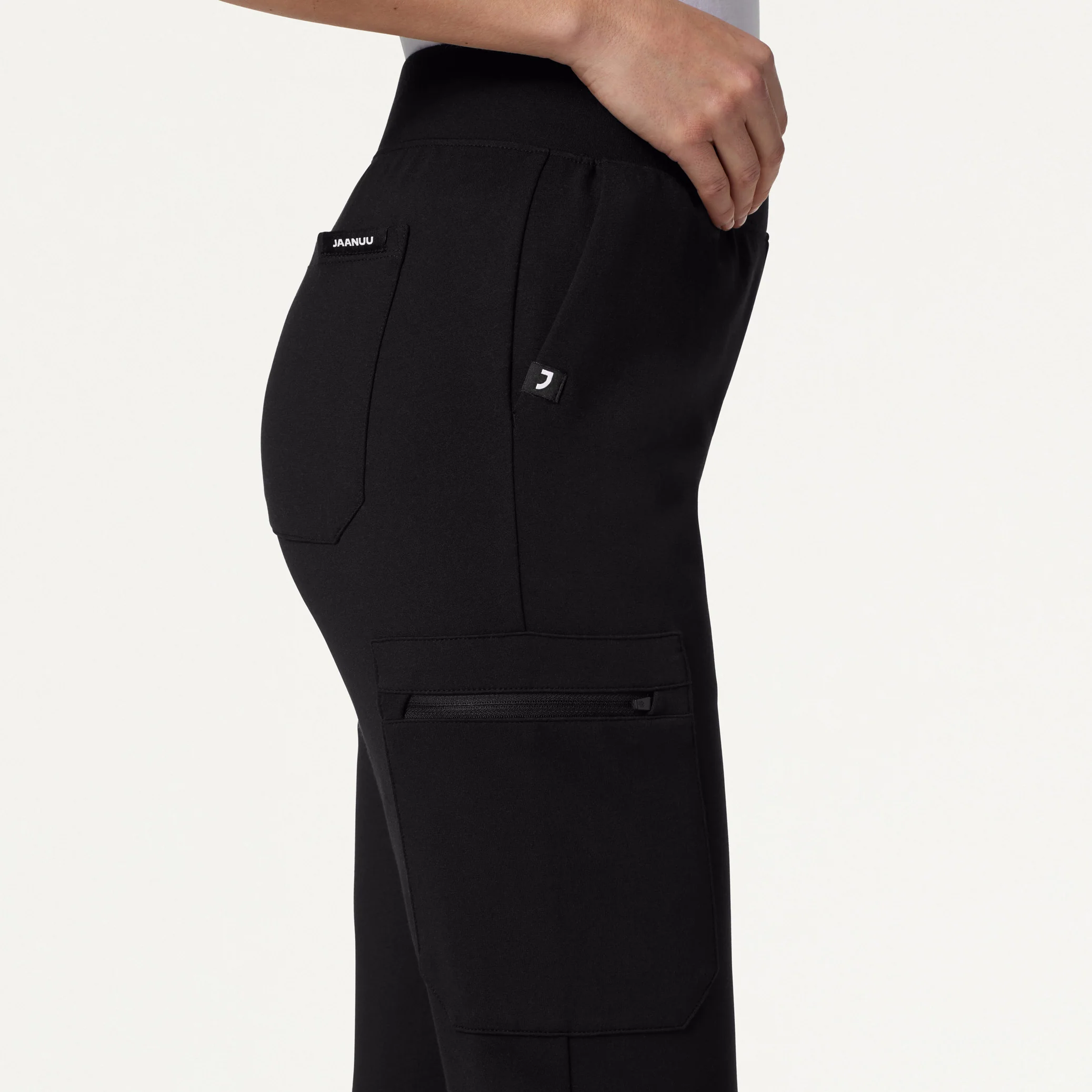 Rubi Slim UltraSOFT™ Scrub Jogger - Black - Image 6