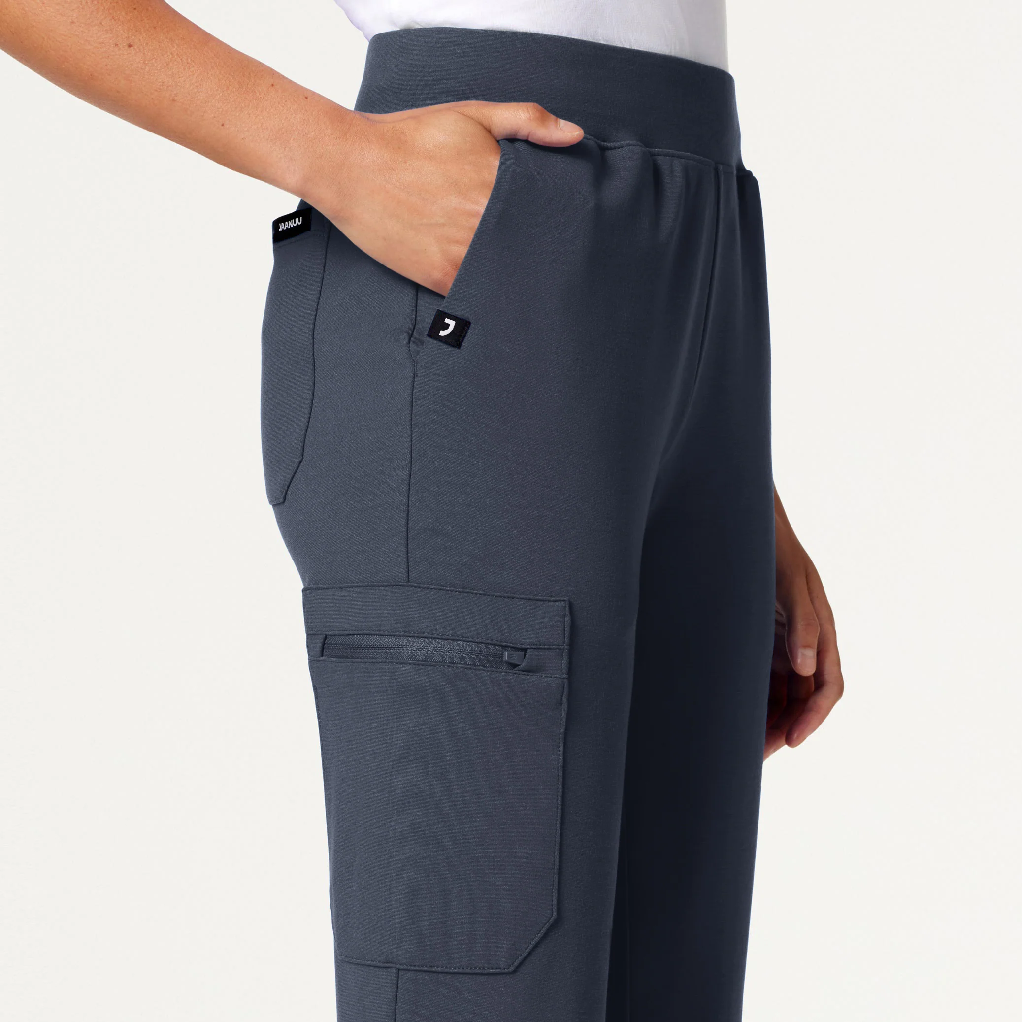 Rubi Slim UltraSOFT™ Scrub Jogger - Carbon Gray - Image 6