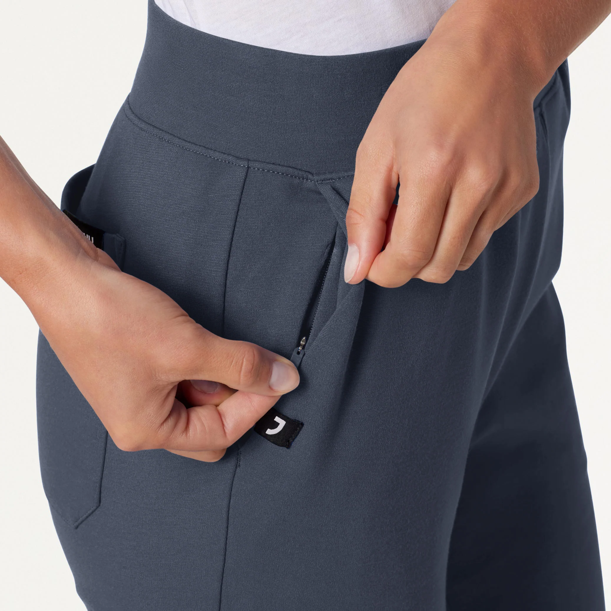 Rubi Slim UltraSOFT™ Scrub Jogger - Carbon Gray - Image 7