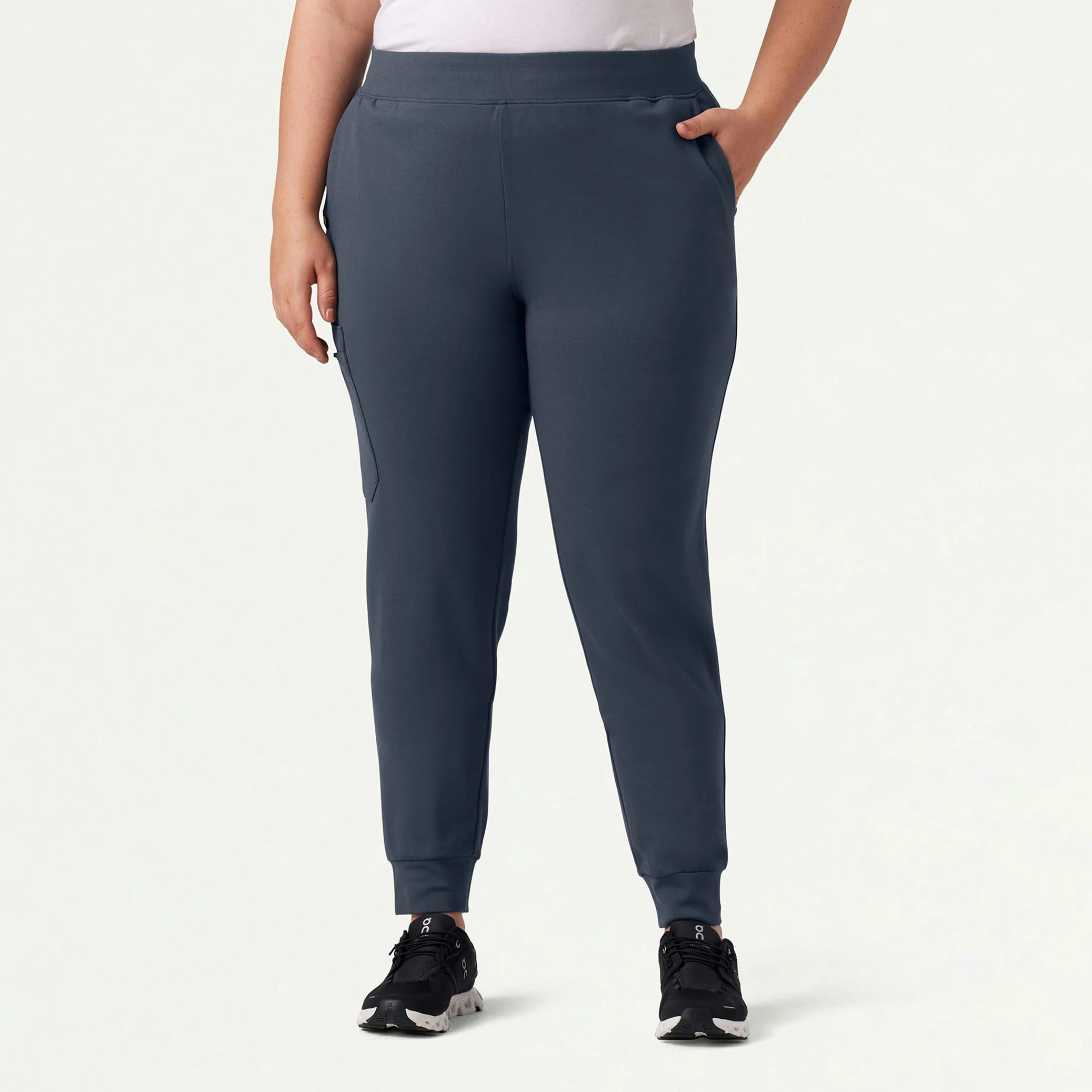Rubi Slim UltraSOFT™ Scrub Jogger - Carbon Gray - Image 9