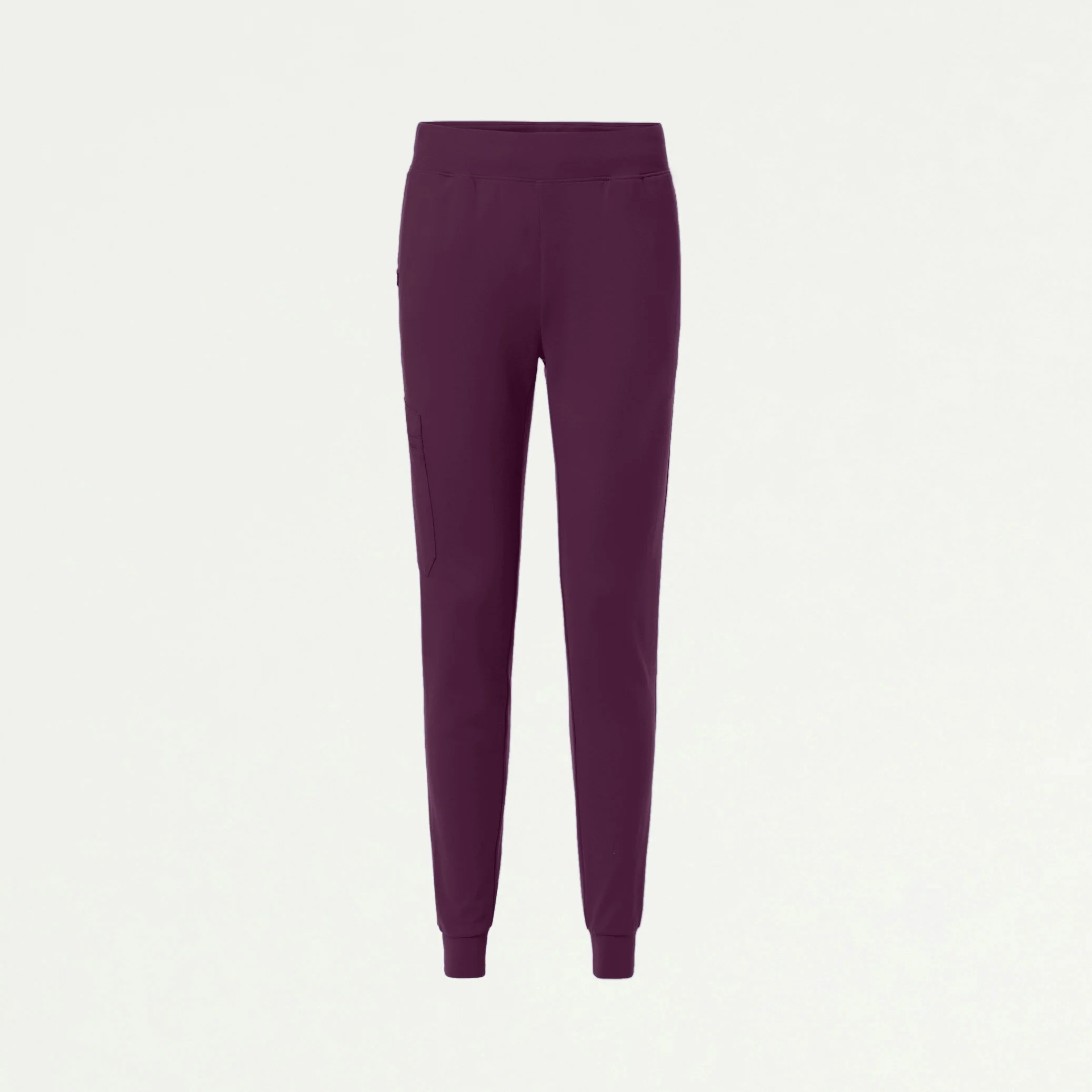 Rubi Slim UltraSOFT™ Scrub Jogger - Deep Eggplant - Image 2