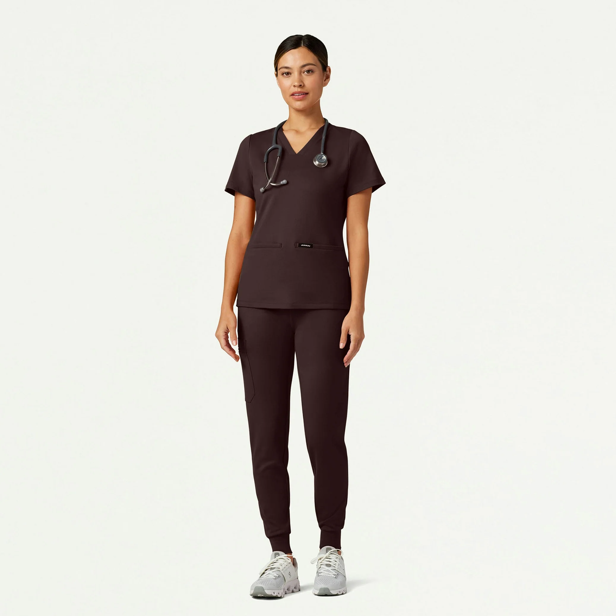Rubi Slim UltraSOFT™ Scrub Jogger - Espresso - Image 3