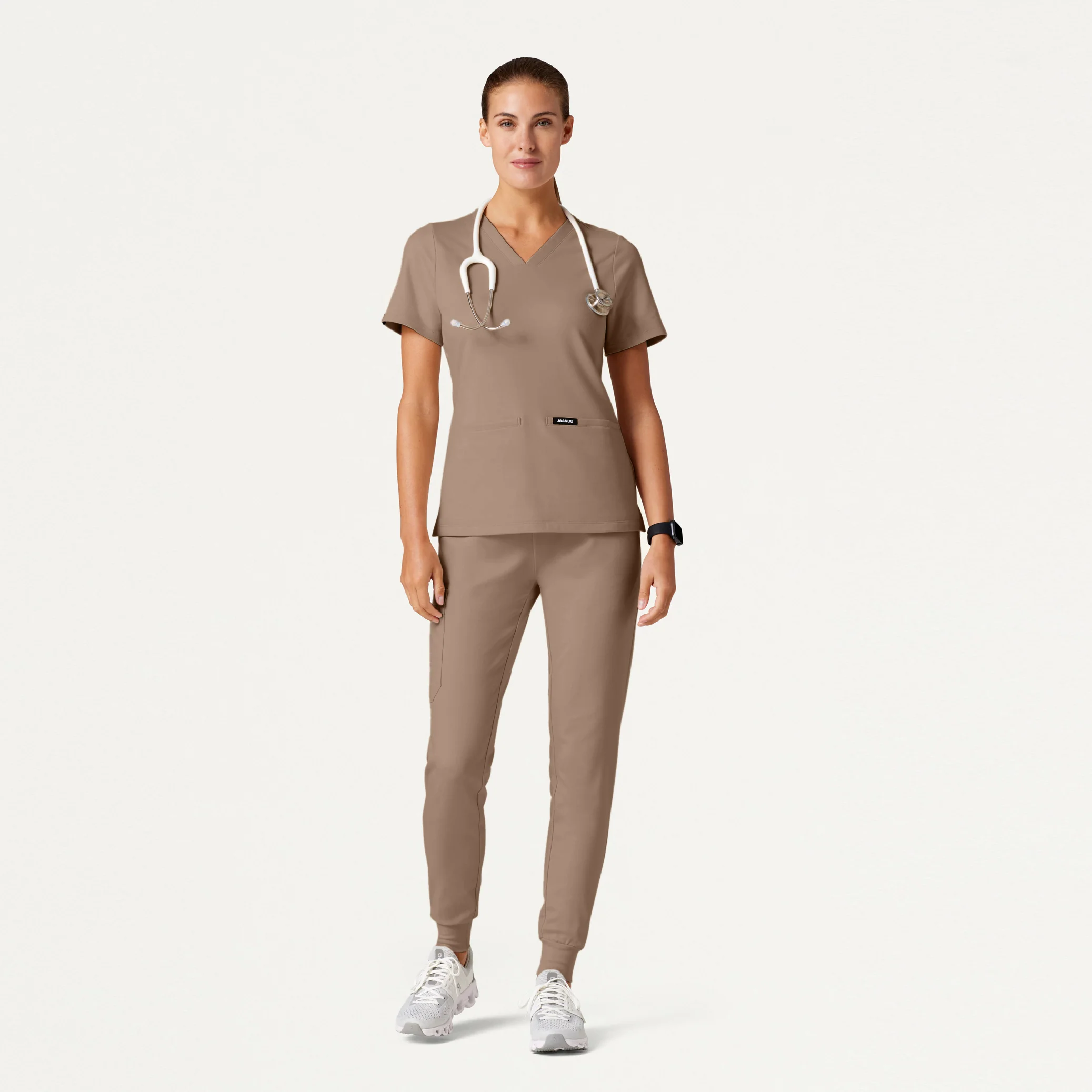 Rubi Slim UltraSOFT™ Scrub Jogger - Mocha - Image 2