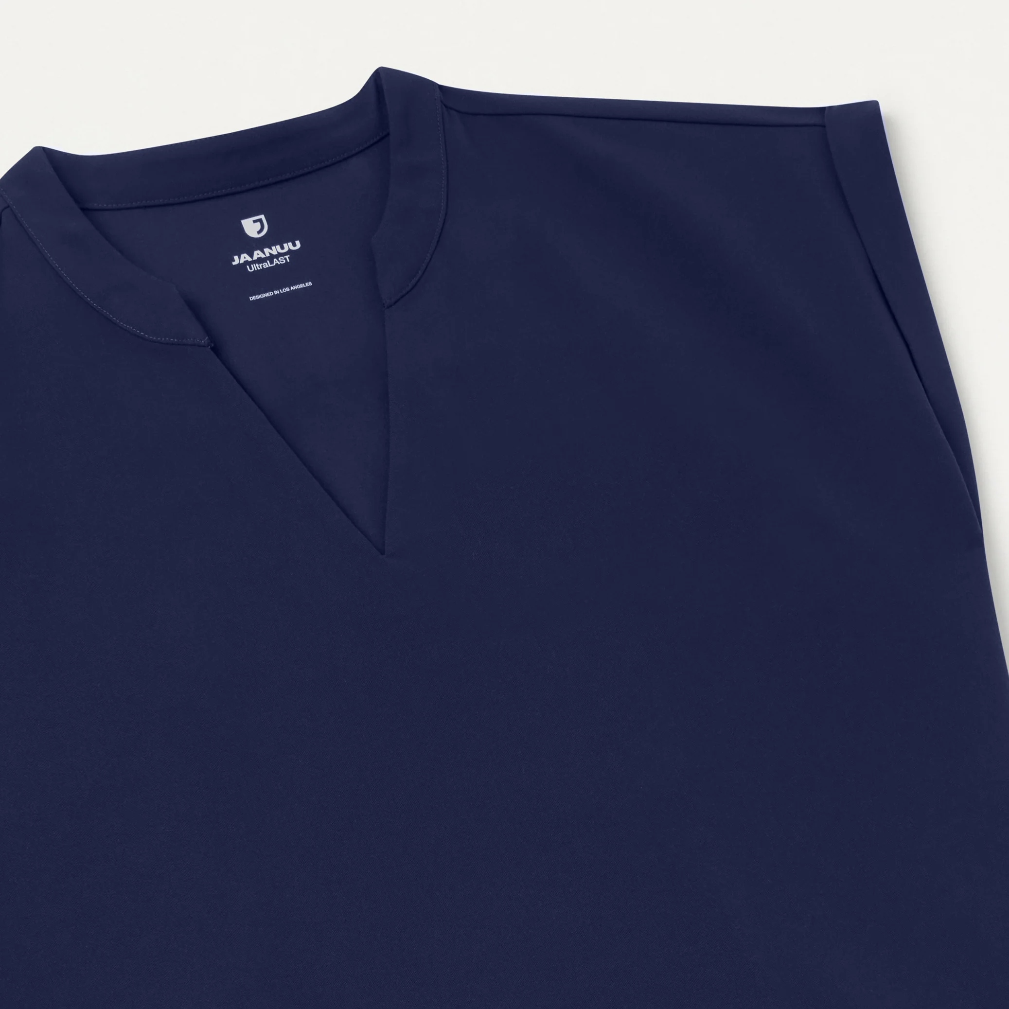 Shay Cap-Sleeve Scrub Top - Midnight Navy - Image 7
