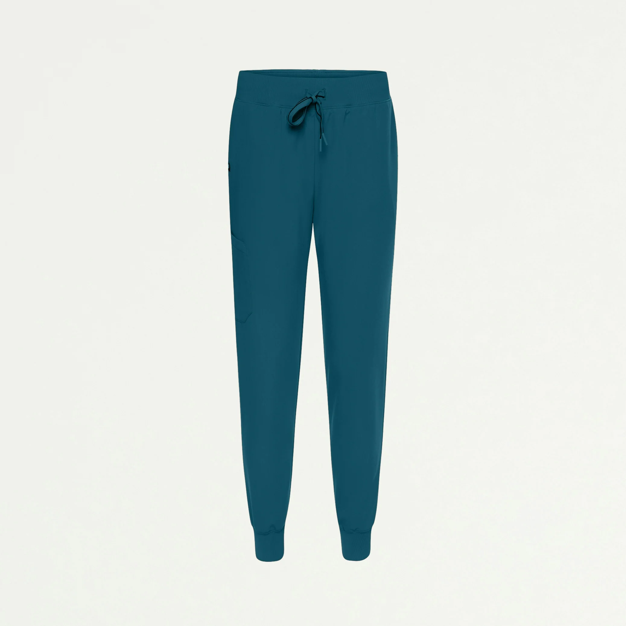 Silex Slim Knit-Waist Scrub Jogger - Caribbean Blue - Image 3