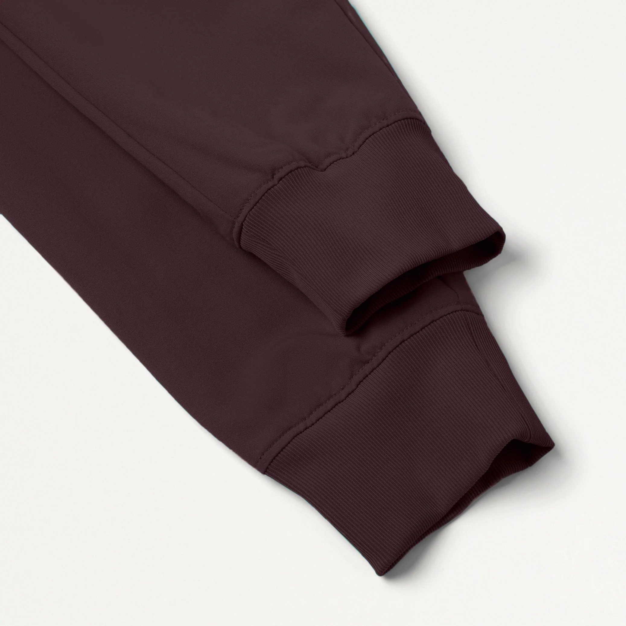 Silex Slim Knit-Waist Scrub Jogger - Espresso - Image 5