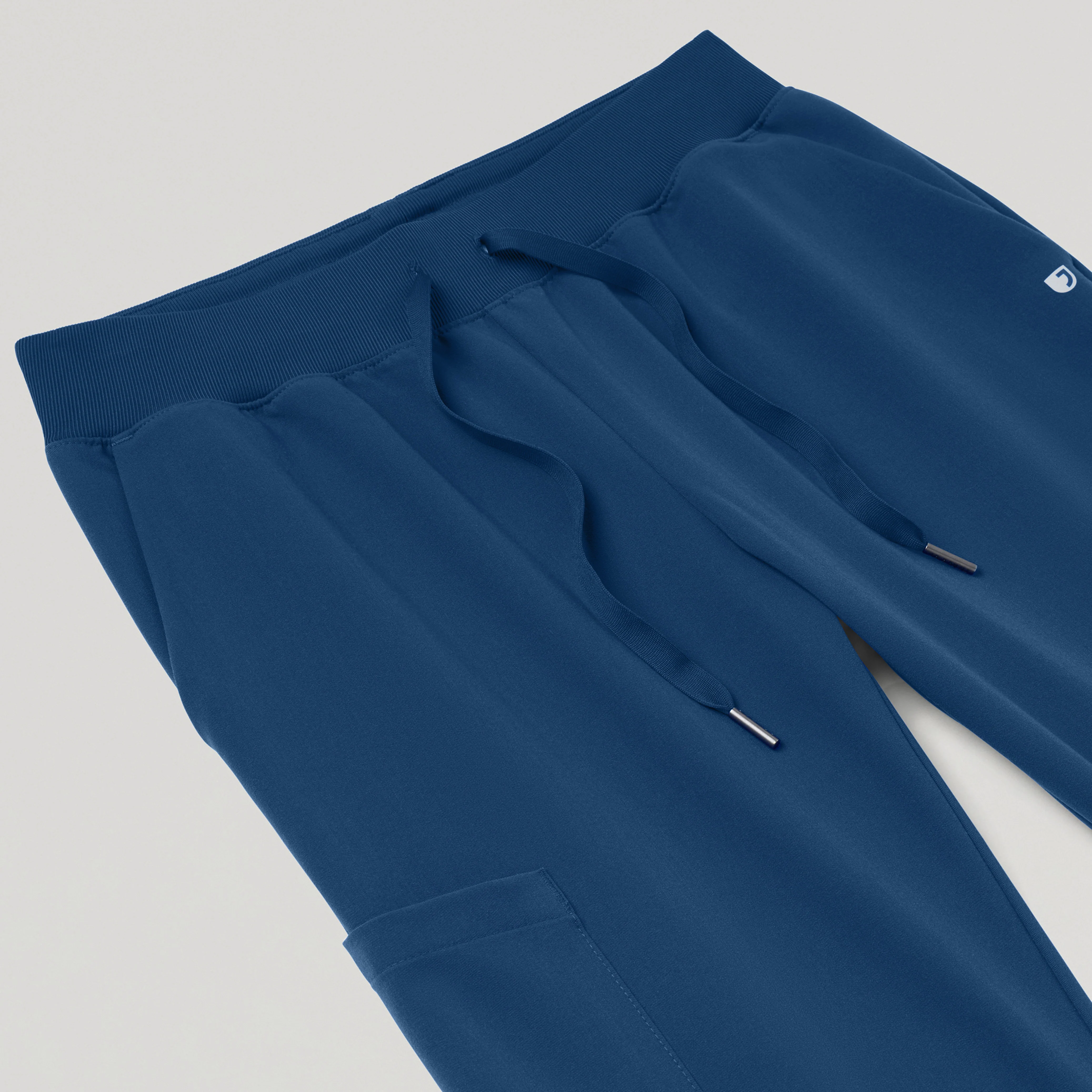 Silex Slim Knit-Waist Scrub Jogger - Ocean - Image 5