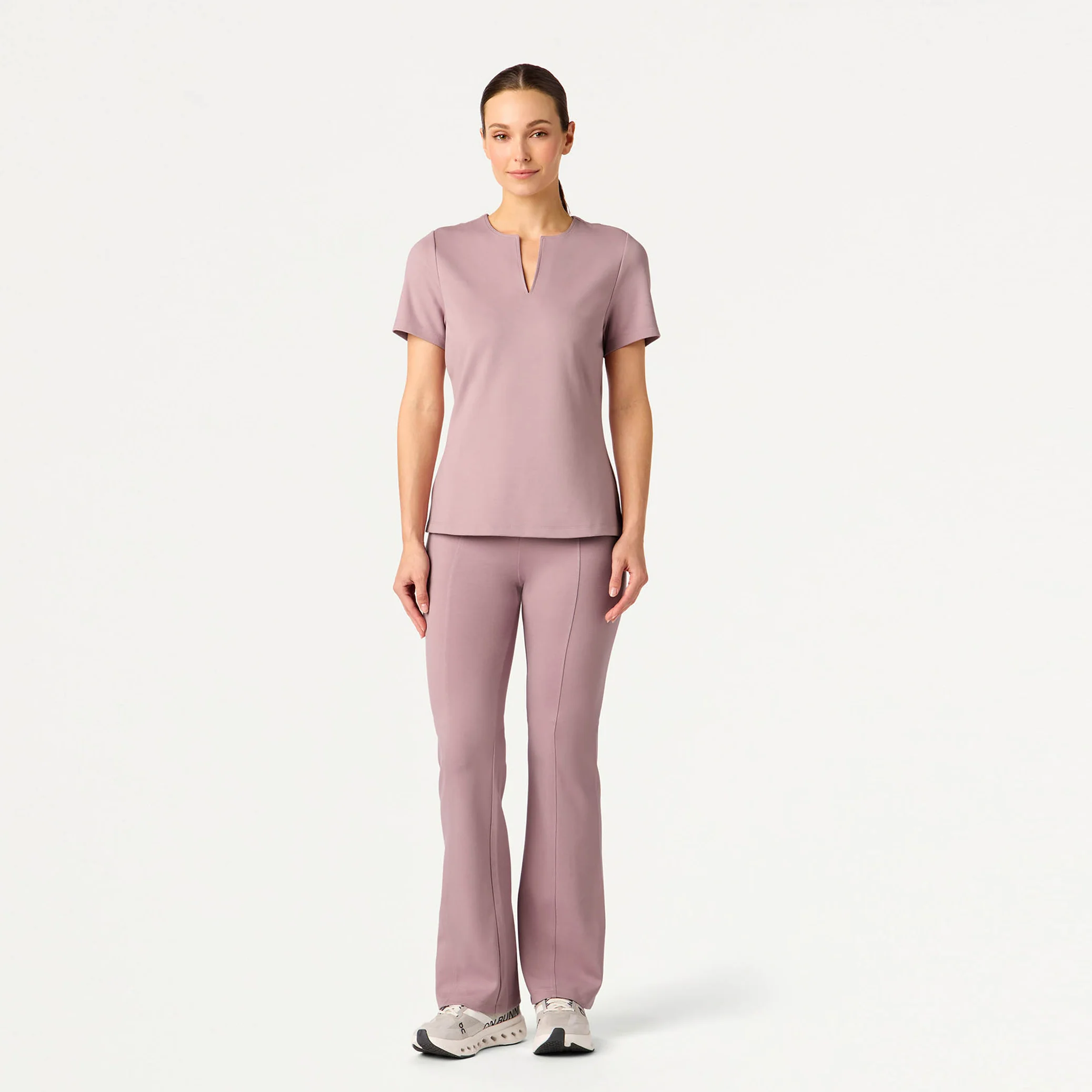 Sloane Slim UltraSOFT™ Scrub Top - Blossom - Image 2