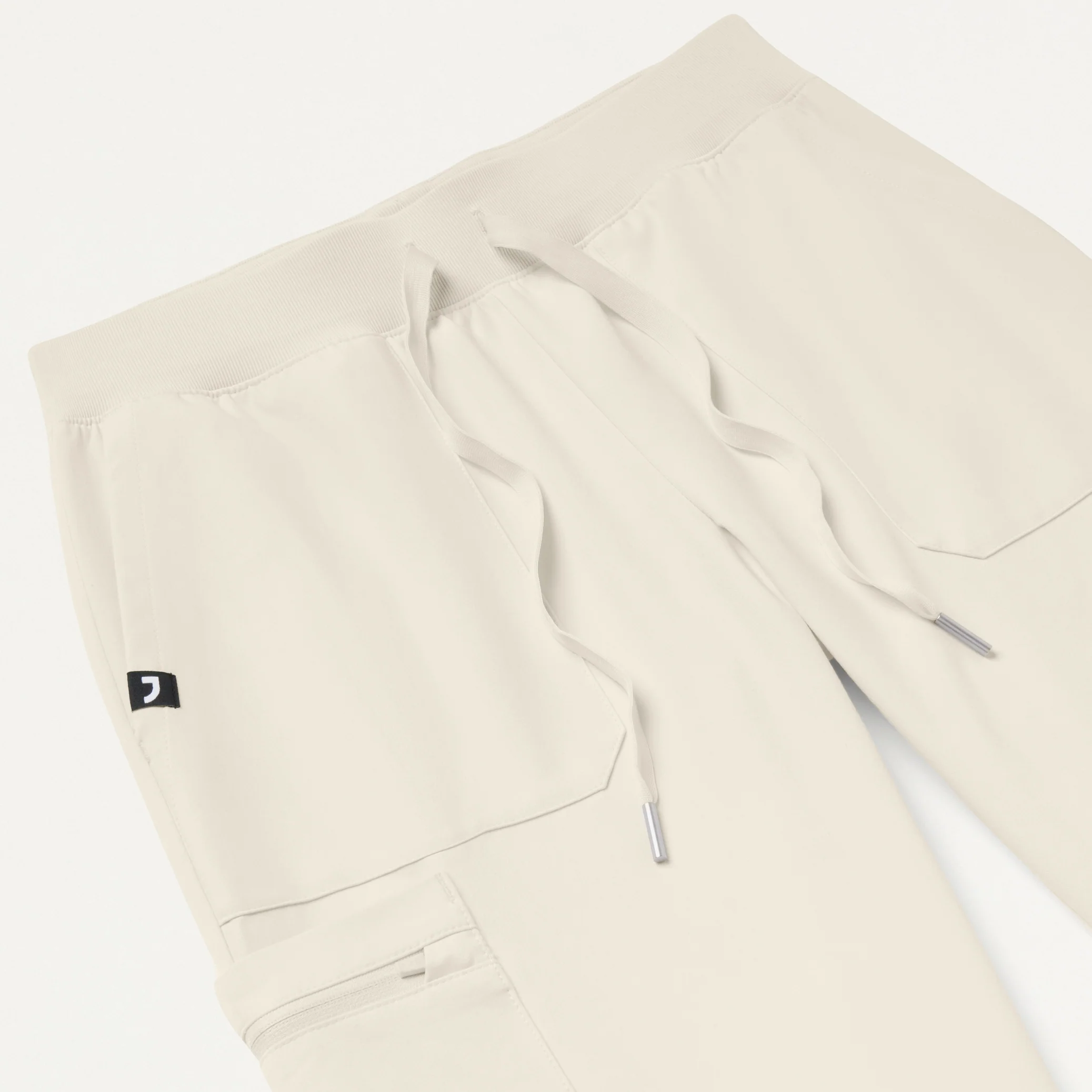 Xenos Cargo Knit-Waist Scrub Pant - Birch - Image 5