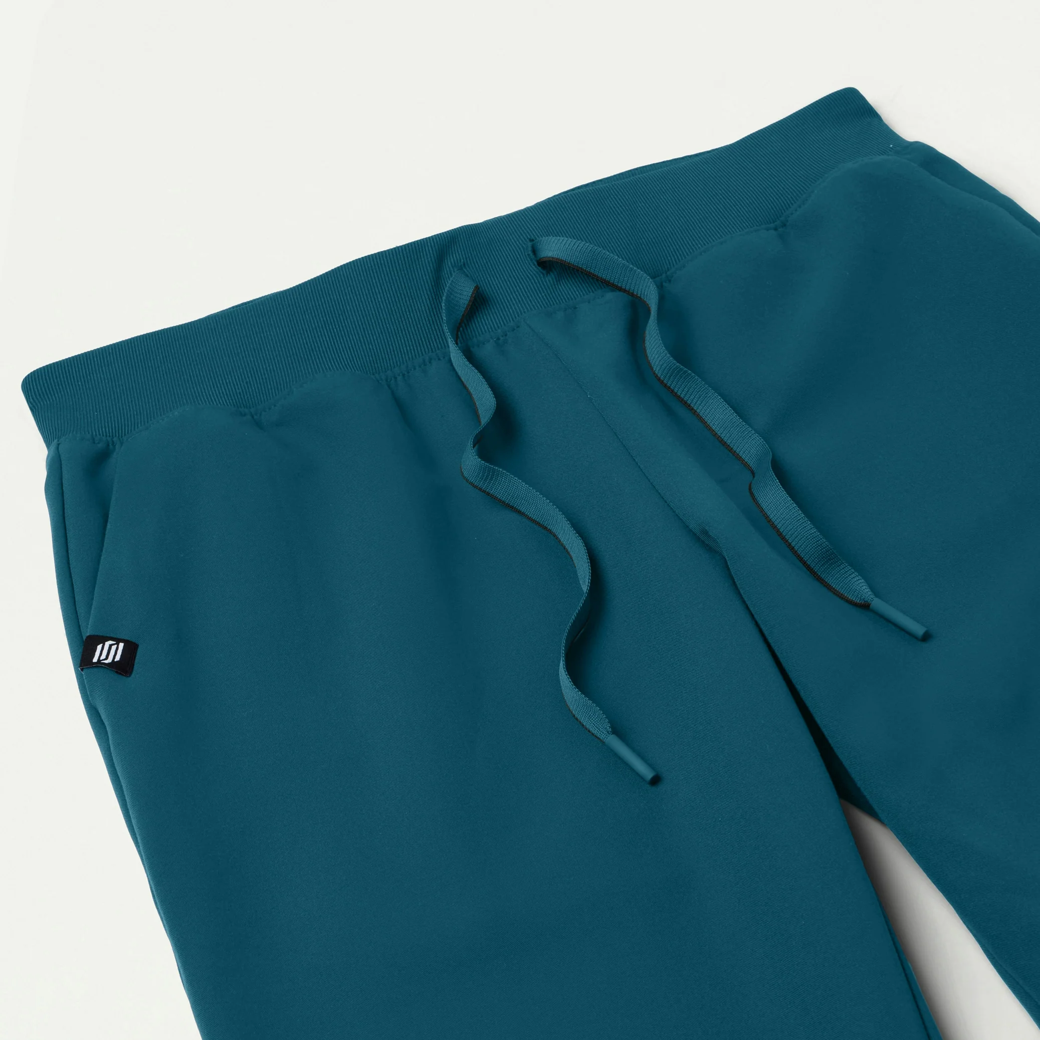 Xenos Essential Knit-Waist Scrub Pant - Caribbean Blue - Image 9