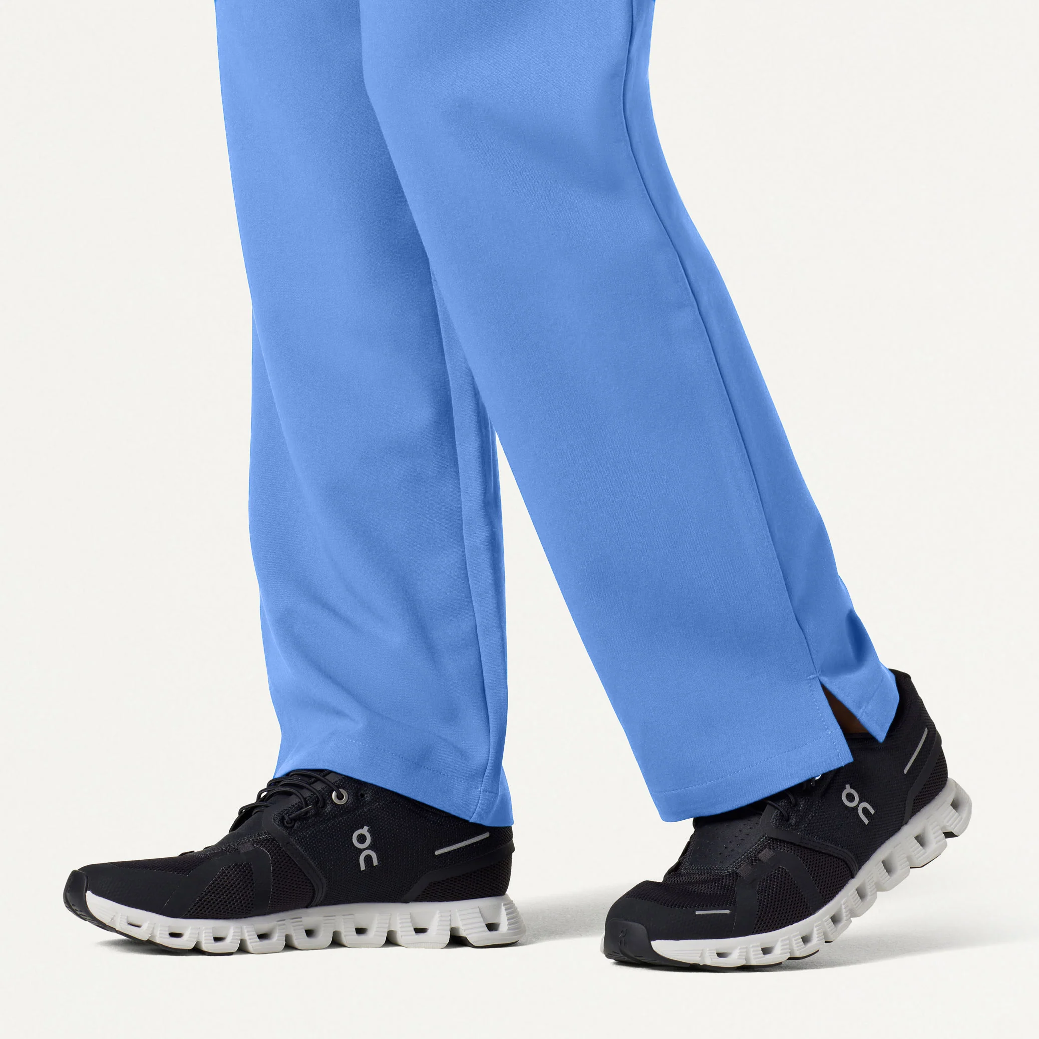 Xenos Essential Knit-Waist Scrub Pant - Ceil Blue - Image 8