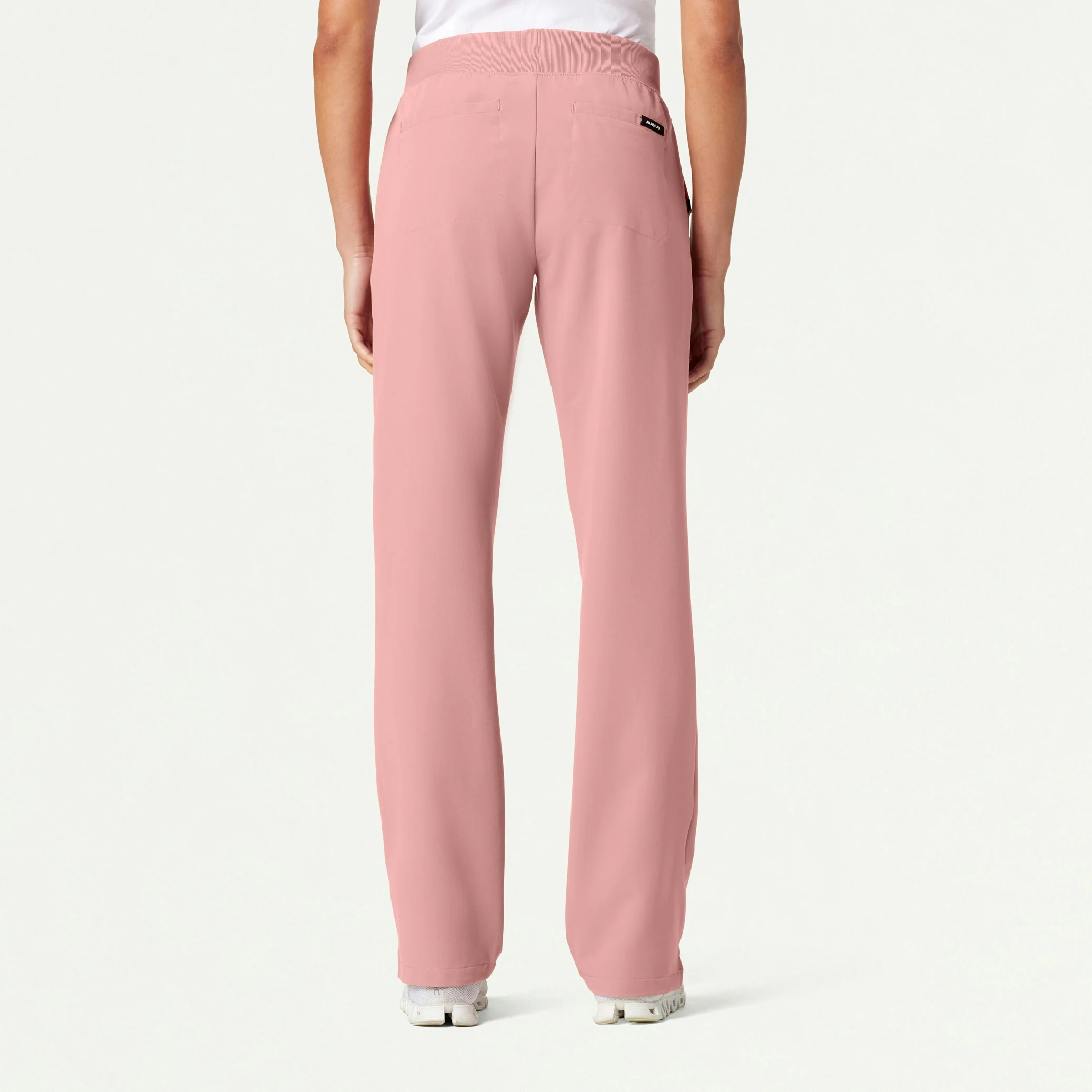 Xenos Essential Knit-Waist Scrub Pant - Mauve - Image 4