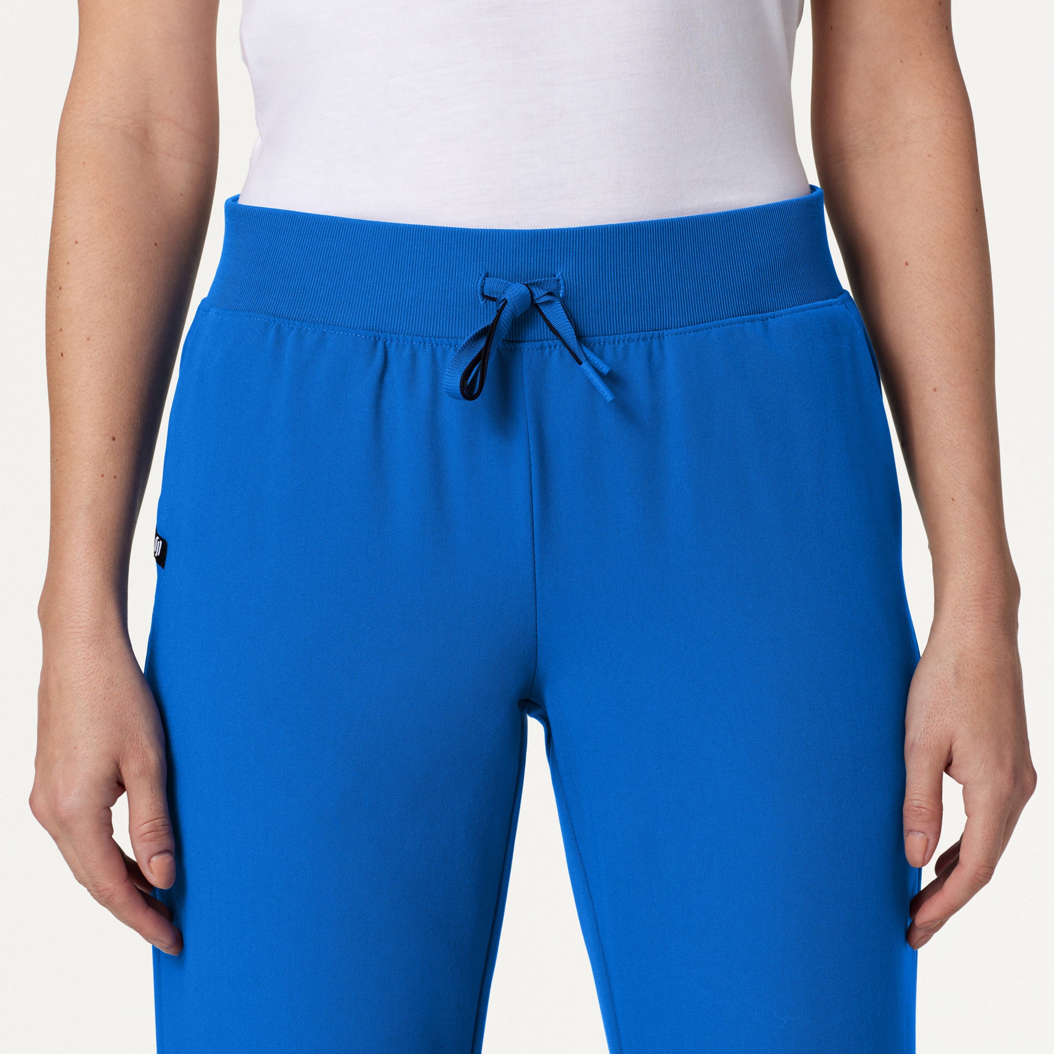 Xenos Essential Knit-Waist Scrub Pant - Royal Blue - Image 5