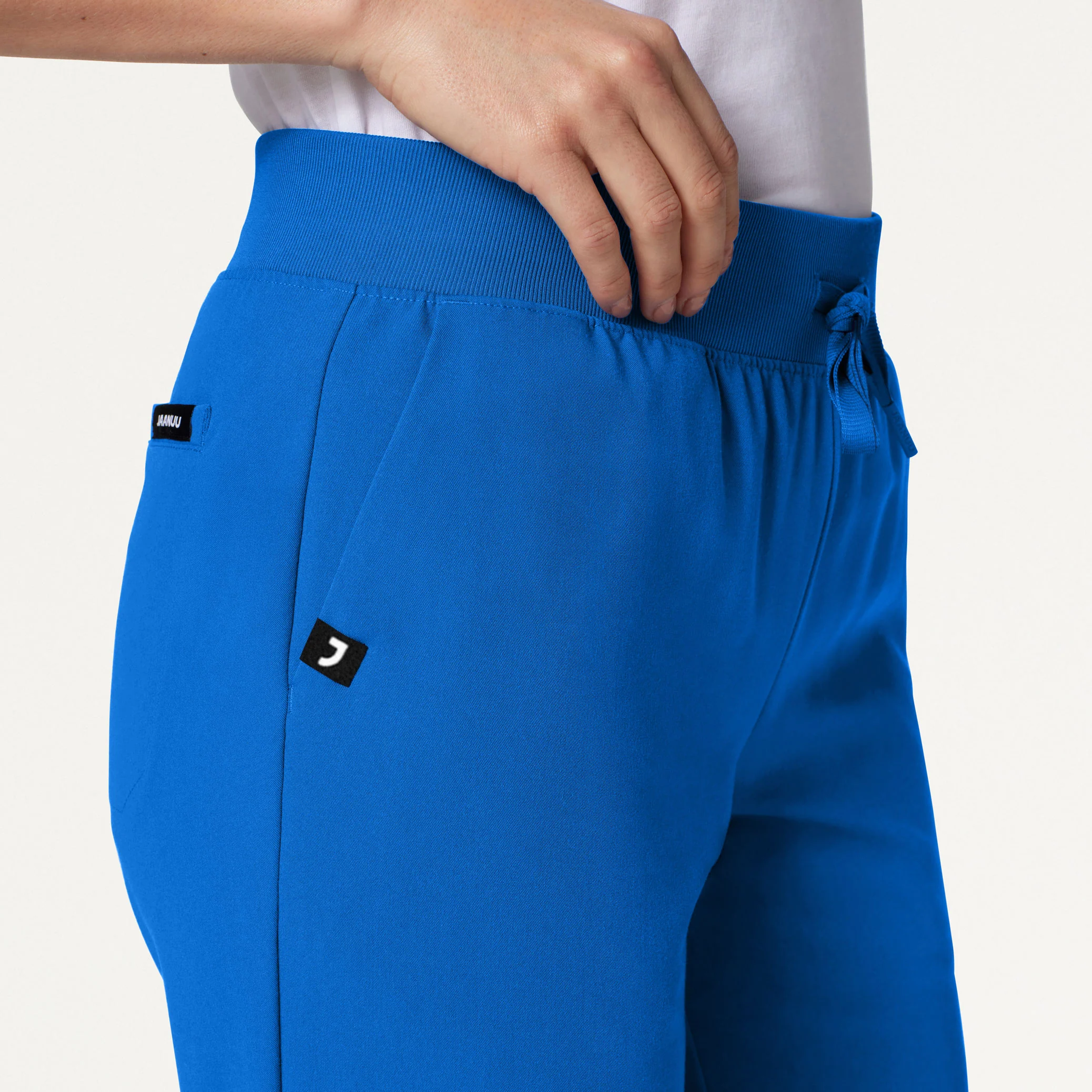Xenos Essential Knit-Waist Scrub Pant - Royal Blue - Image 6