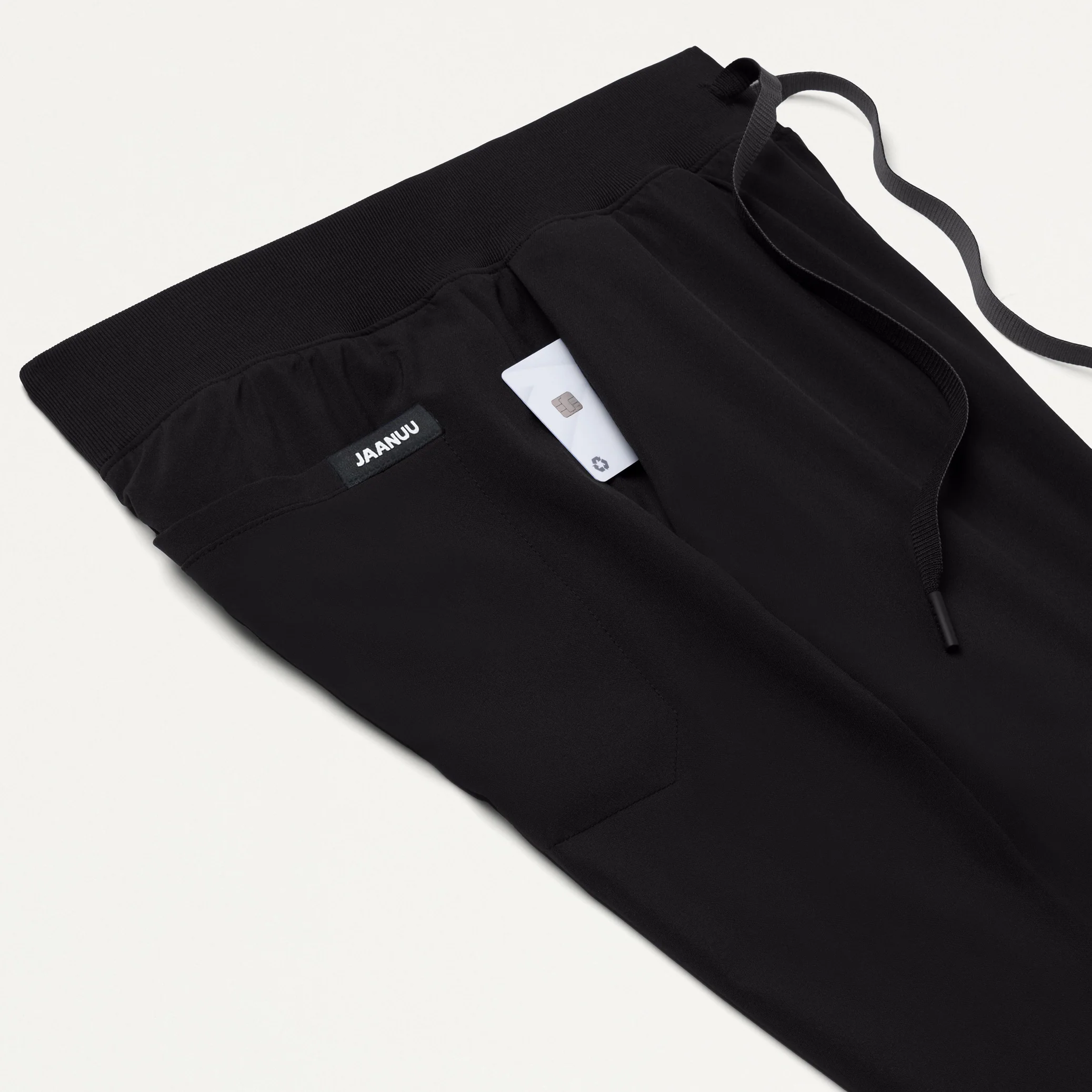 Xenos UltraLITE™ Knit-Waist Scrub Pant - Black - Image 7