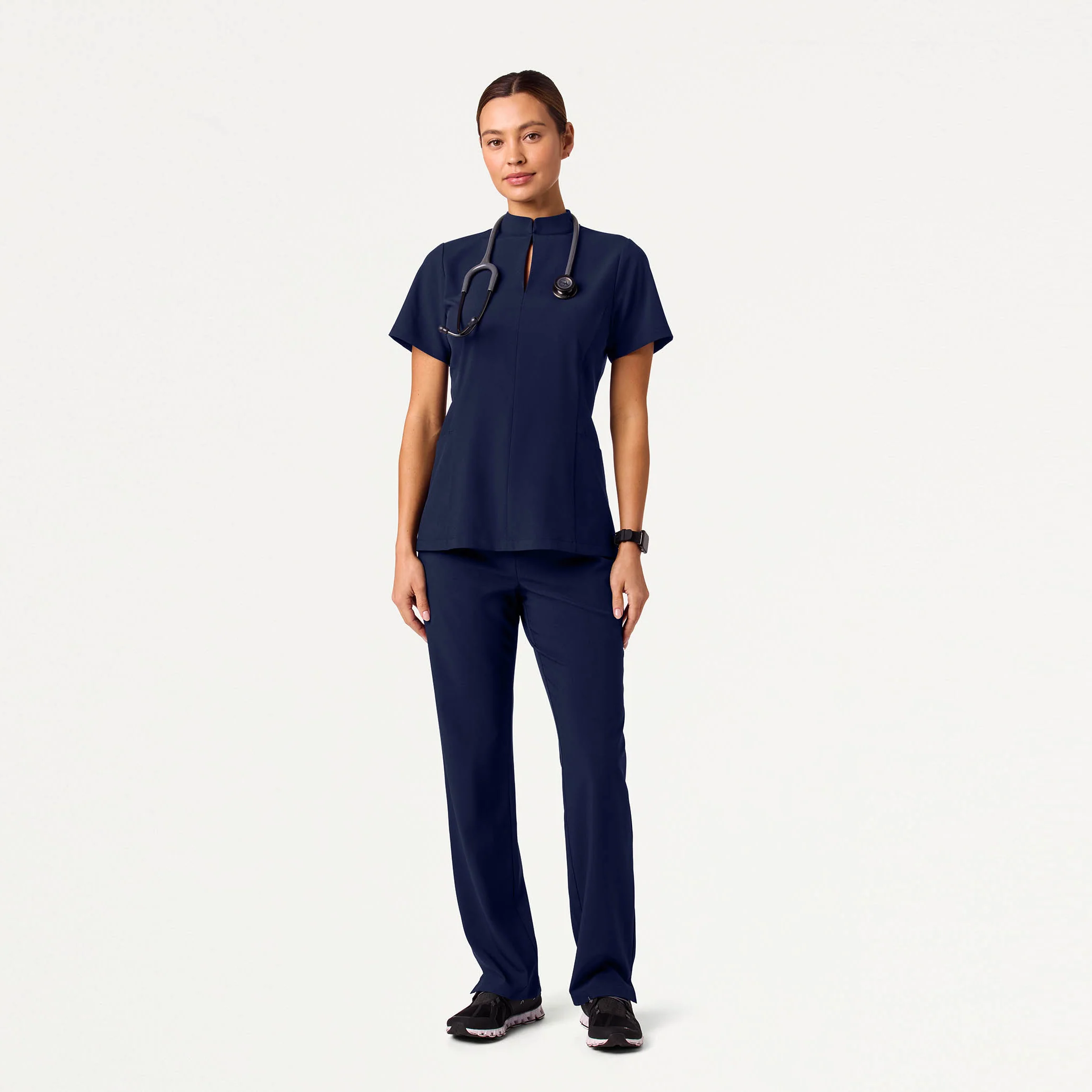 Xenos UltraLITE™ Knit-Waist Scrub Pant - Midnight Navy - Image 4